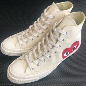 Comme de Garçons PLAY x Converse Chuck 70 High Top